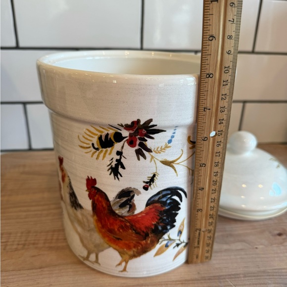 Williams Sonoma Rooster Francais Canister - Marc Lacaze - 2008 Italy - Picture 9 of 13